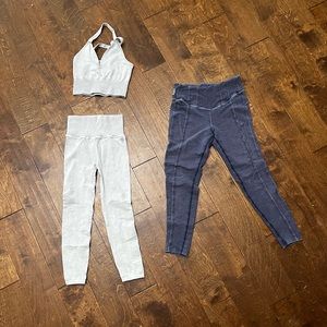 Free People set and leggings